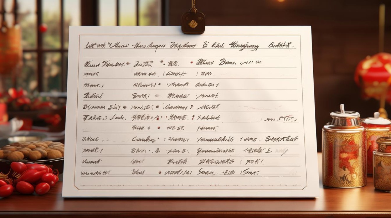 打年货必备清单有哪些？