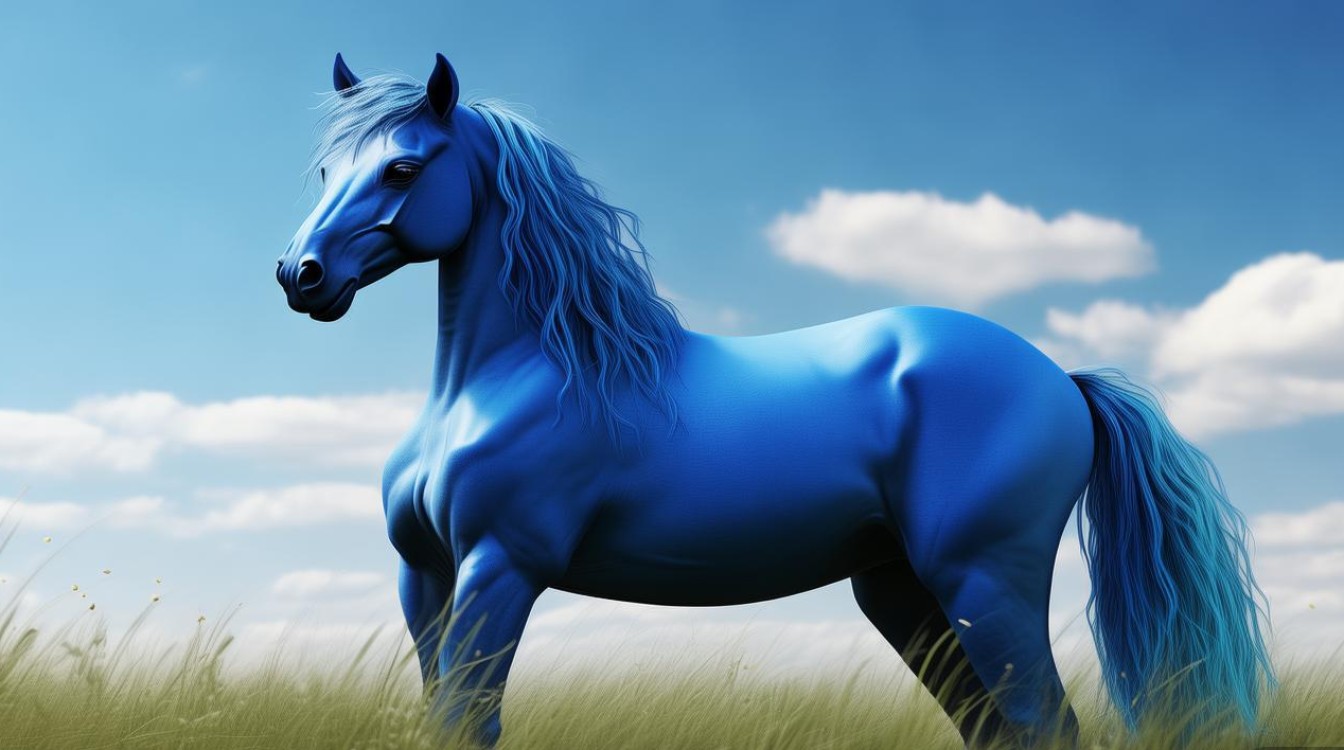 蓝马究竟是什么动物? 蓝马究竟是什么动物?