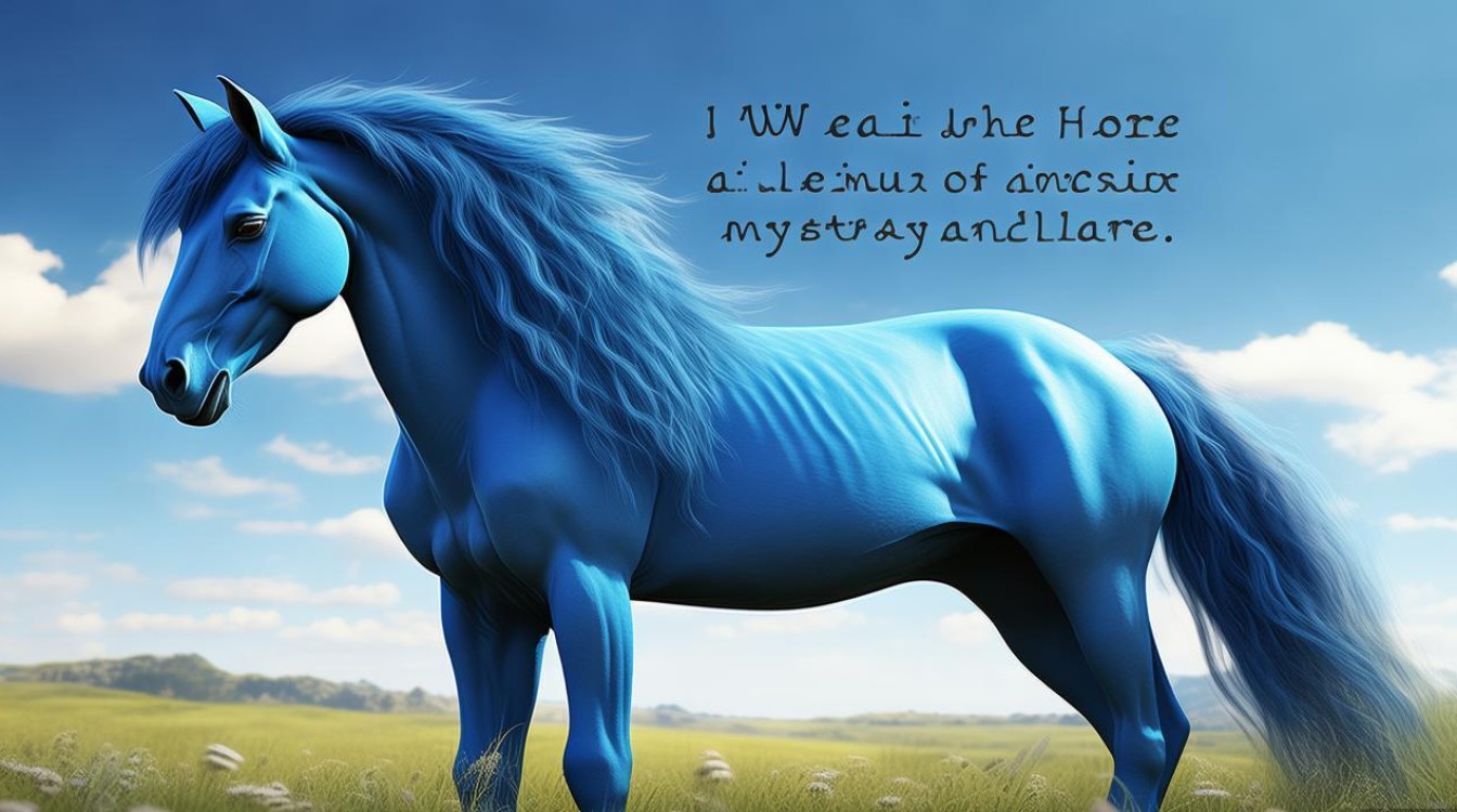 蓝马究竟是什么动物? 蓝马究竟是什么动物?