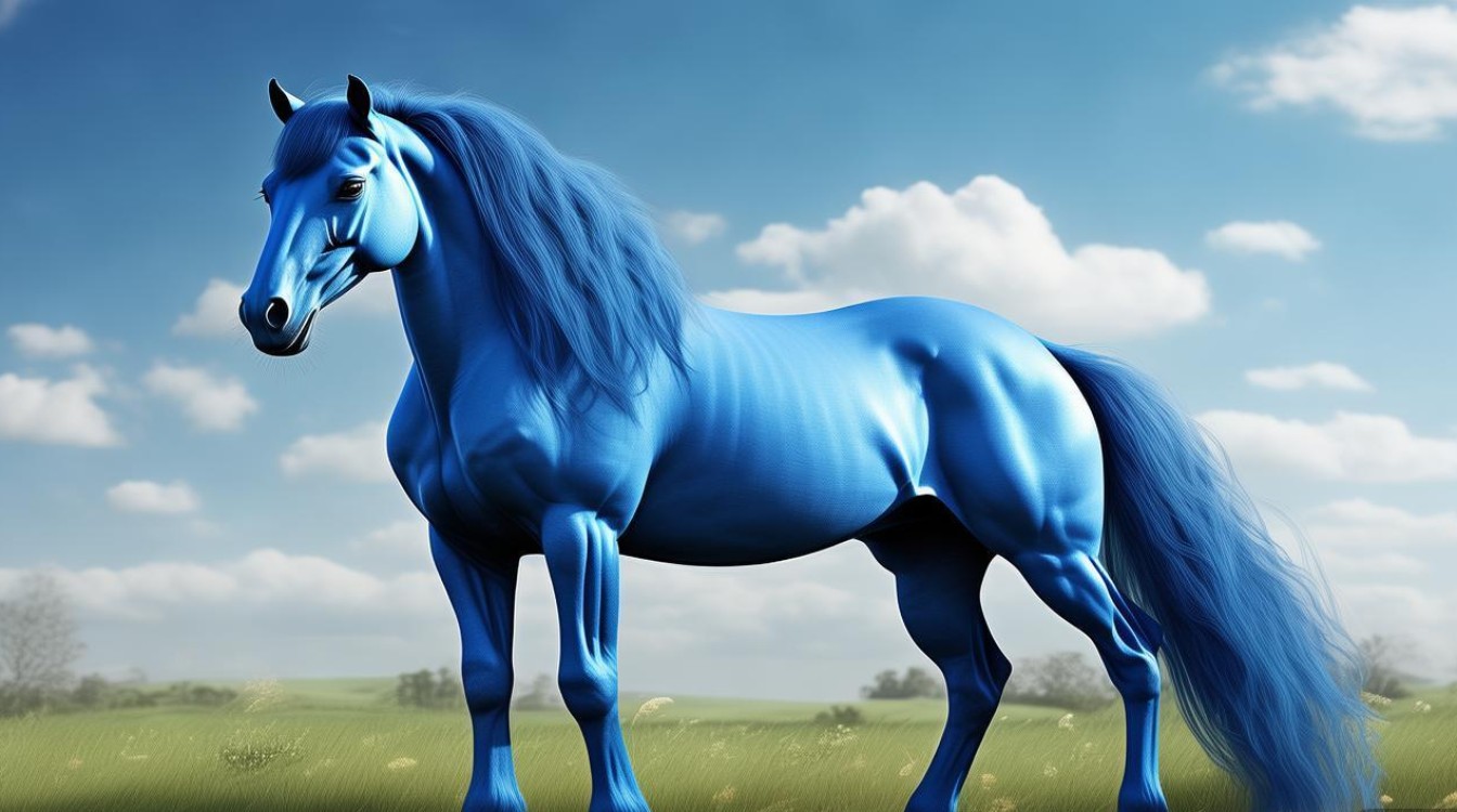 蓝马究竟是什么动物? 蓝马究竟是什么动物?