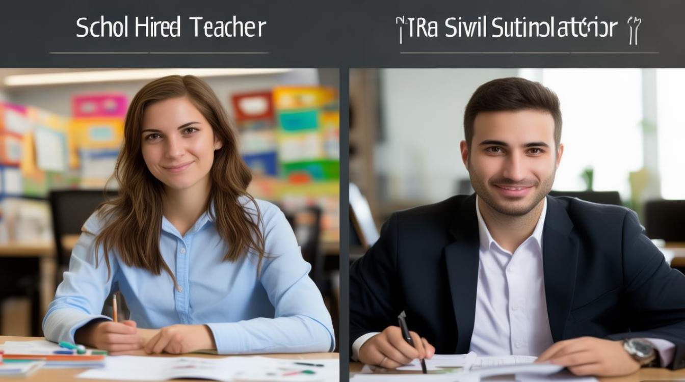 校聘教师与事业编有何区别? 校聘教师与事业编有何区别?