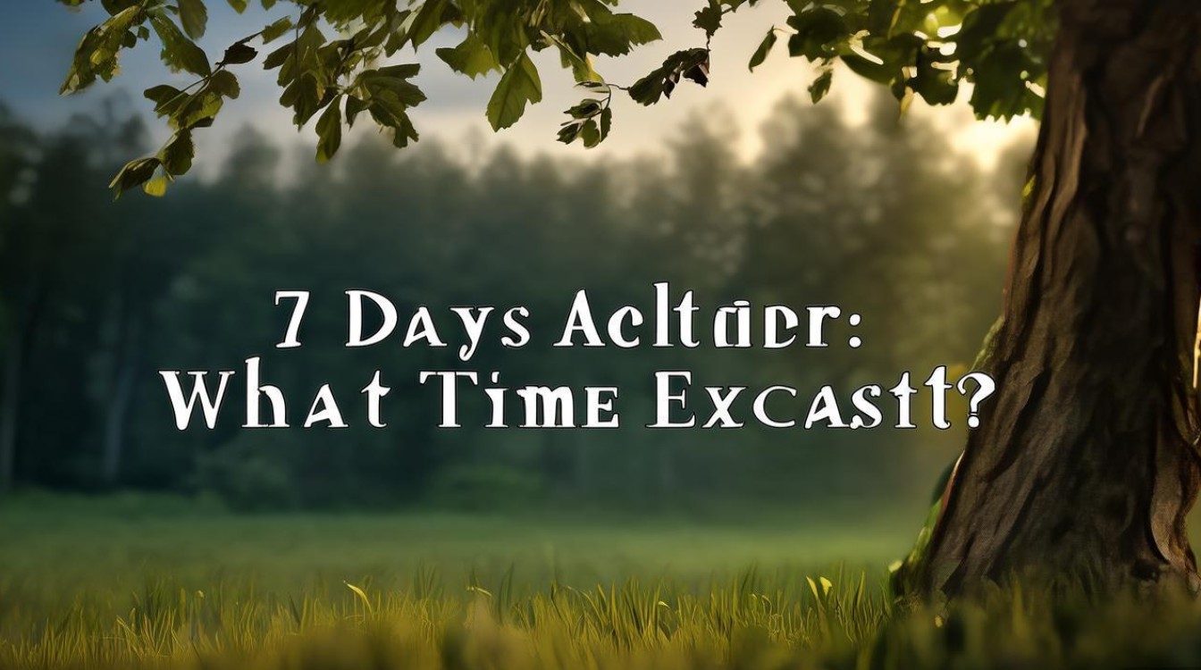 7天后究竟指何时？