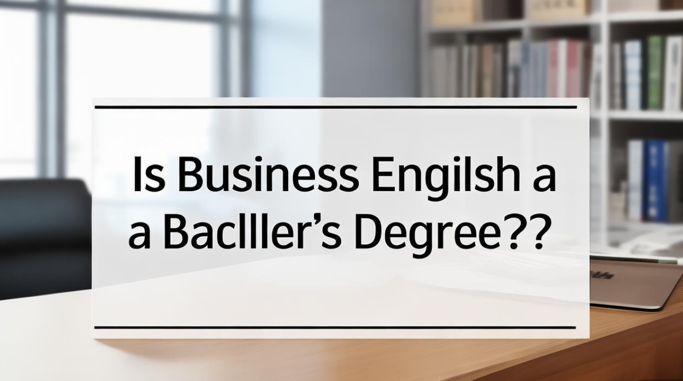商务英语是学士学位吗？