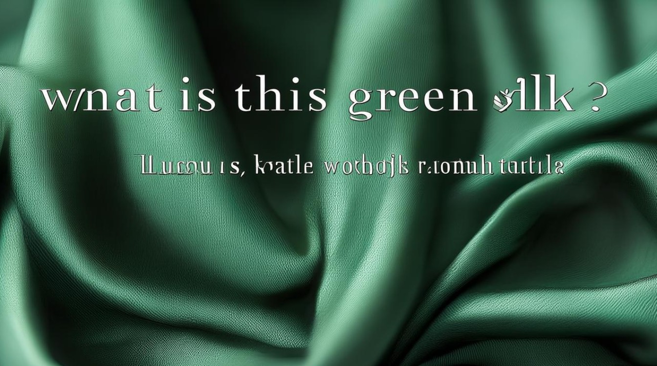 一什么绿纱？绿纱是何物？