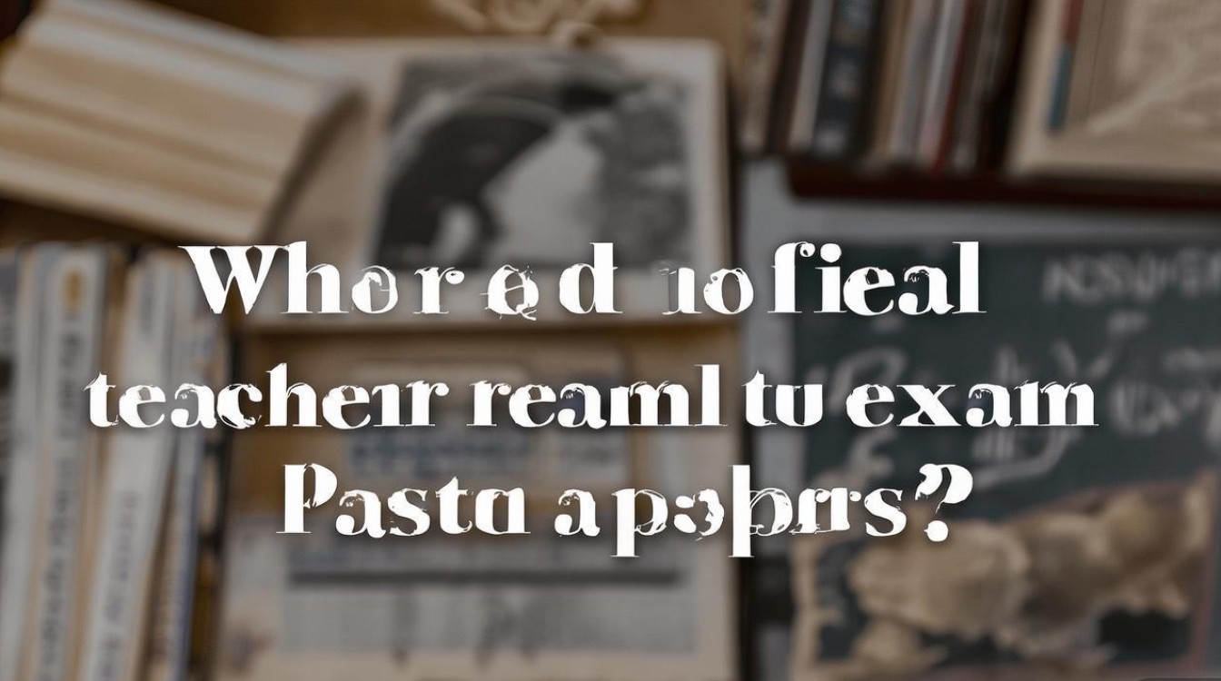 公开招聘教师试卷真题哪里找?