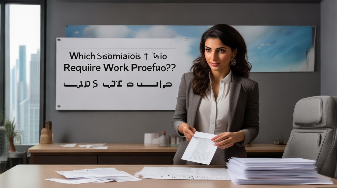 哪些场景必须提供工作证明? 哪些场景必须提供工作证明?