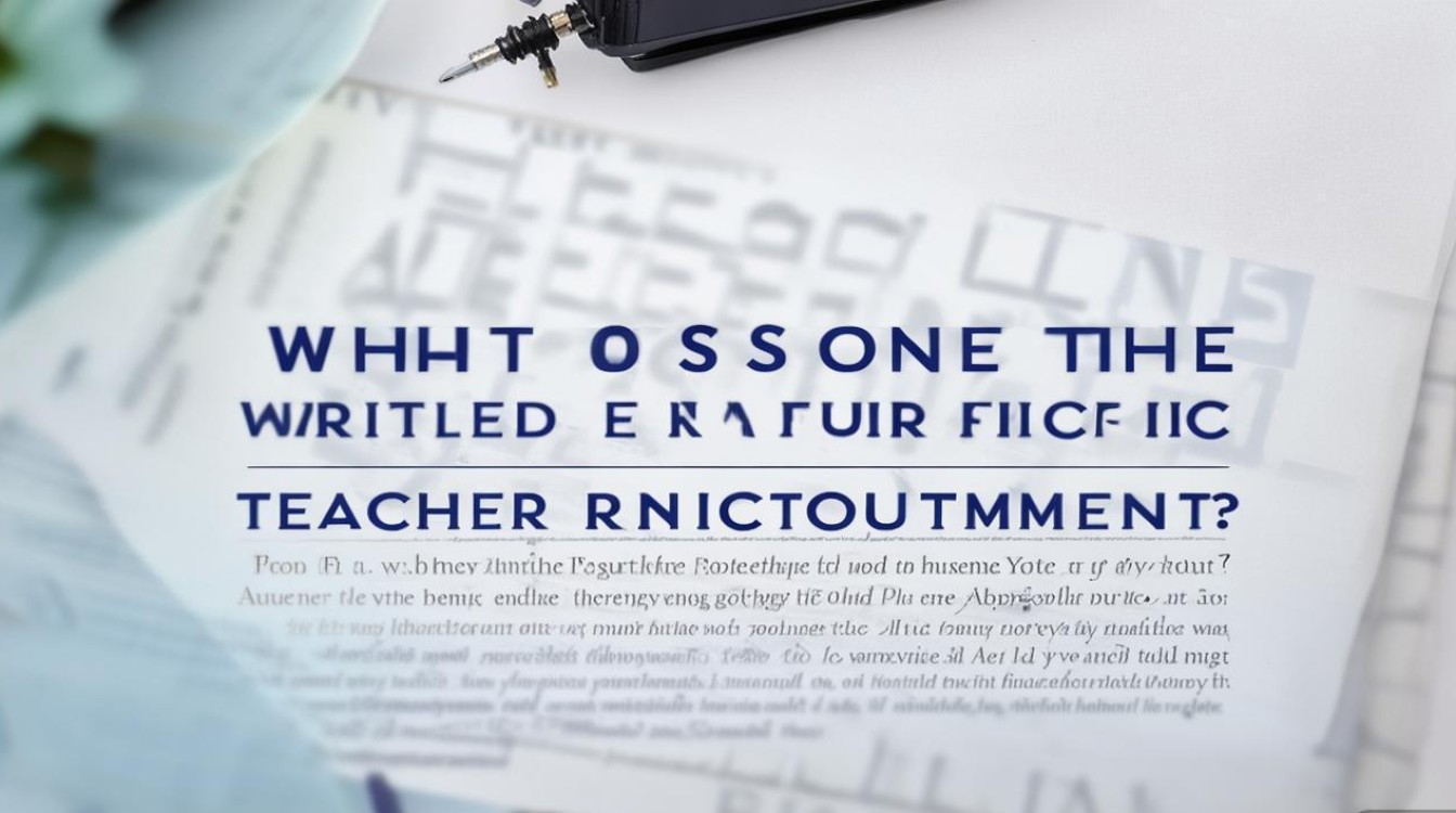 公开招聘教师考试笔试考什么?