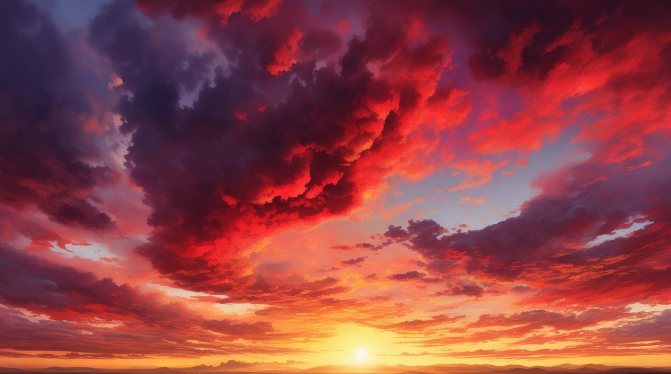 火烧云为何染红天幕? 火烧云为何染红天幕?