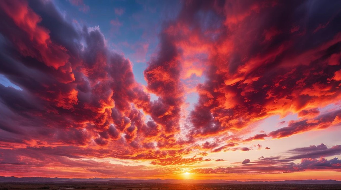 火烧云为何染红天幕? 火烧云为何染红天幕?