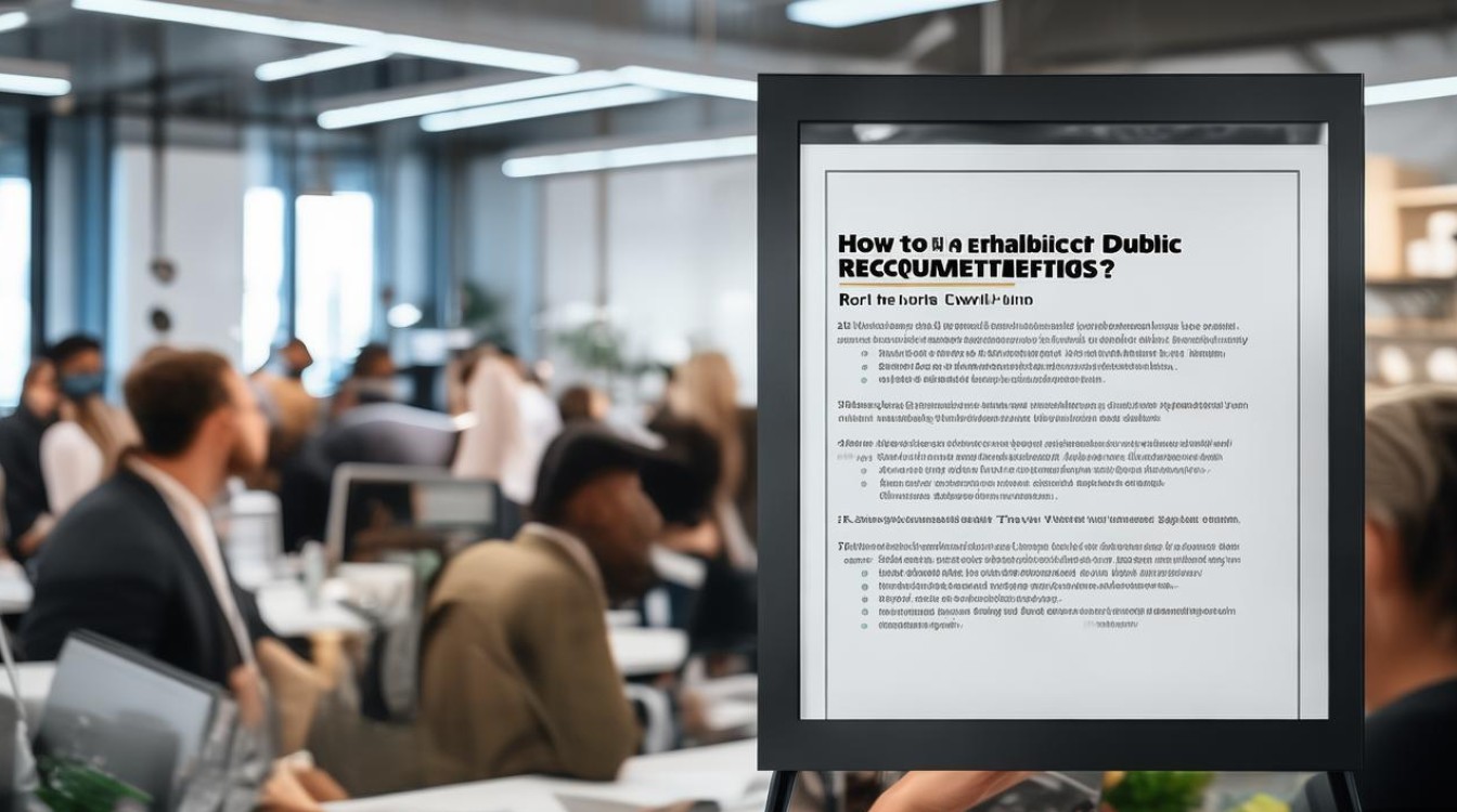 如何加大公开招聘力度？