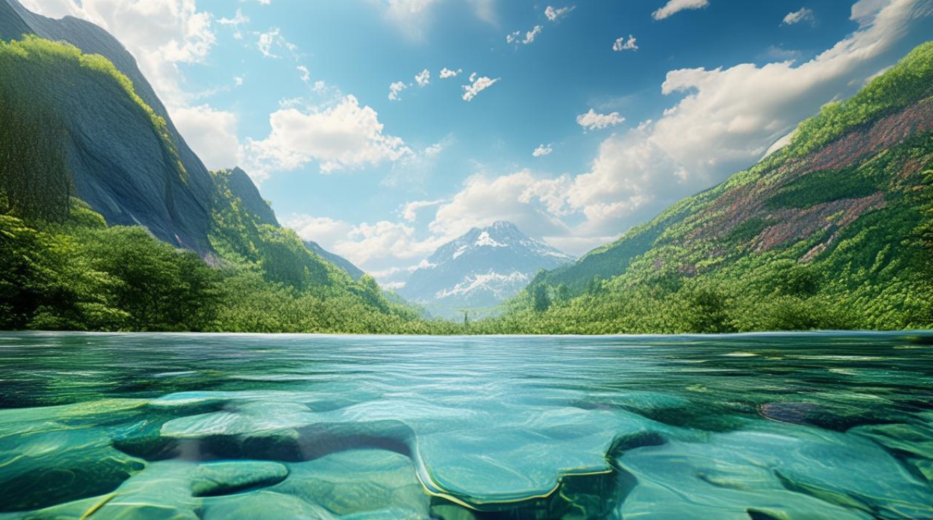 什么明水秀，何处是这般景致？