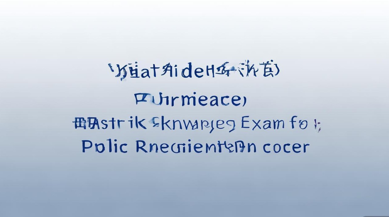 公开招聘综合基础知识考什么?