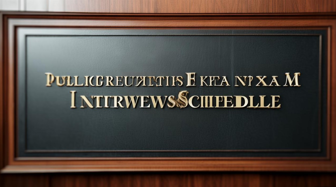 公开招聘考试面试时间何时公布? 公开招聘考试面试时间何时公布?