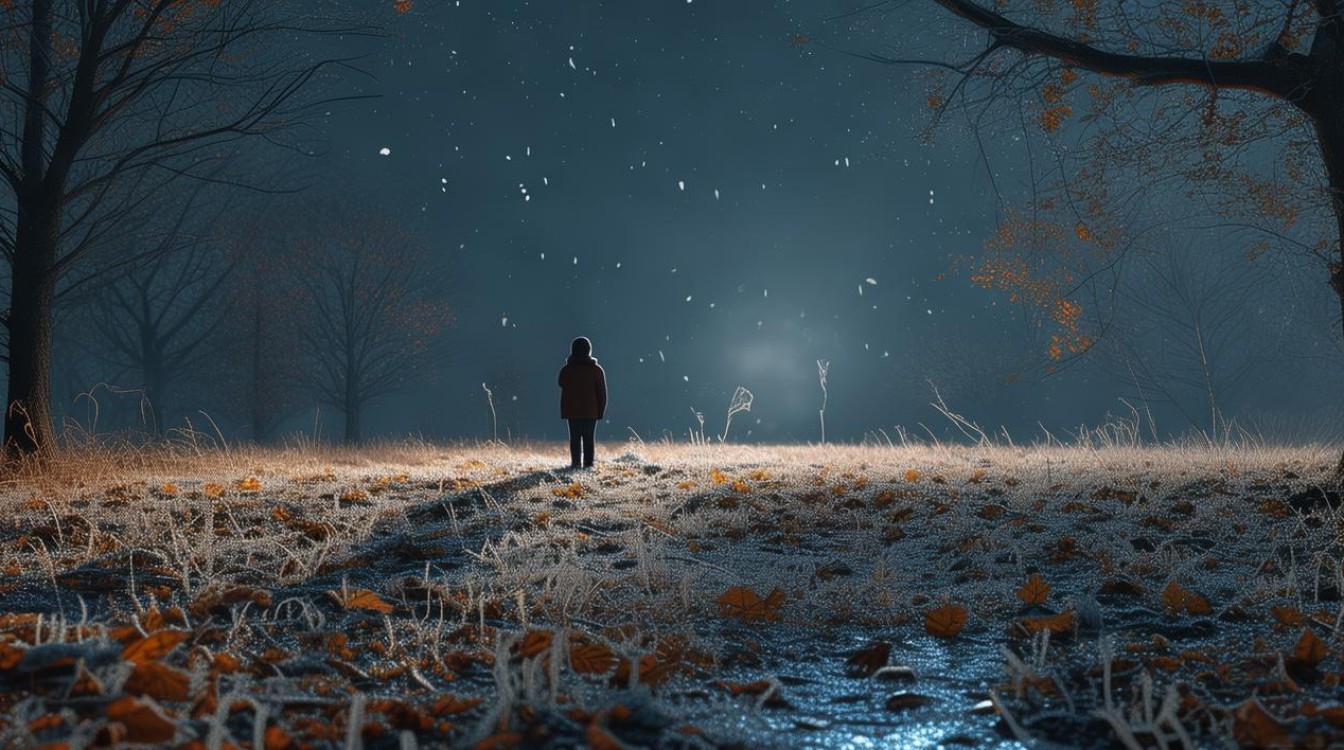 暮月对什么？孤影映秋霜，何人共夜长？