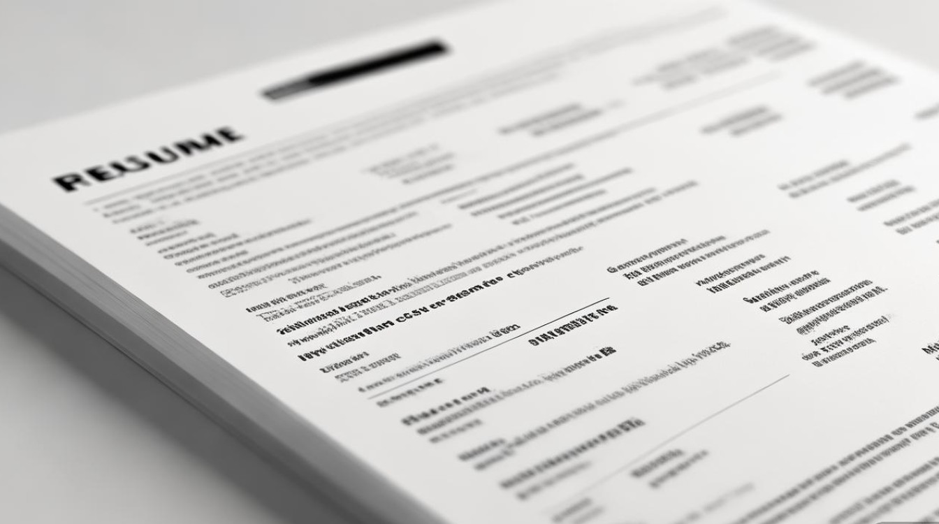 简历的核心特点有哪些？