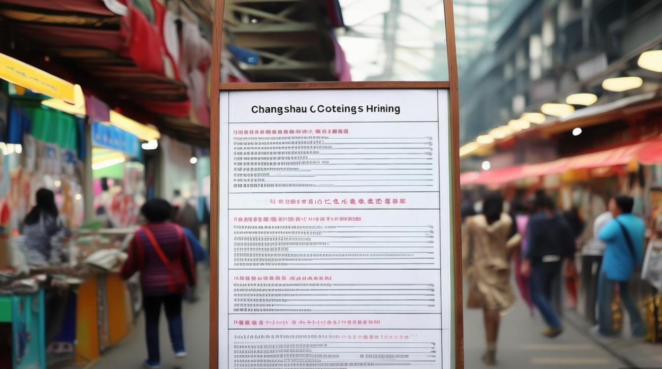 常熟服装城招聘,具体岗位和要求是什么?