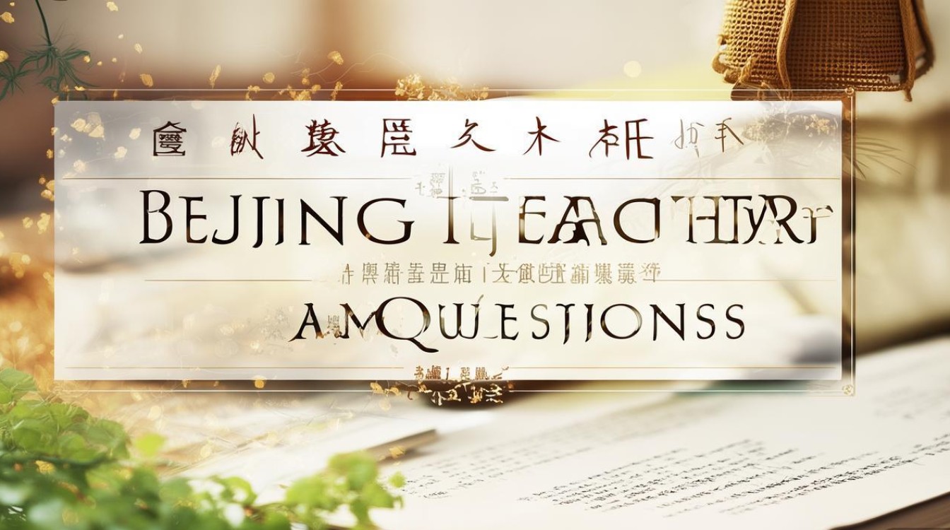 北京教师公开招聘考题考什么？