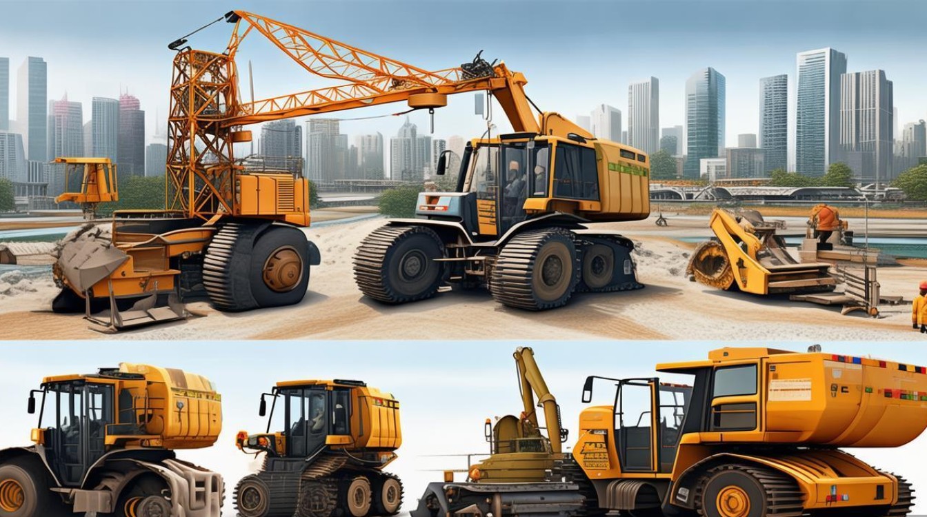 工程机械具体指哪些设备?都用于哪些场景? 工程机械具体指哪些设备?都用于哪些场景?