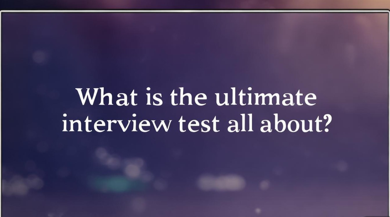 终试面试究竟考什么？