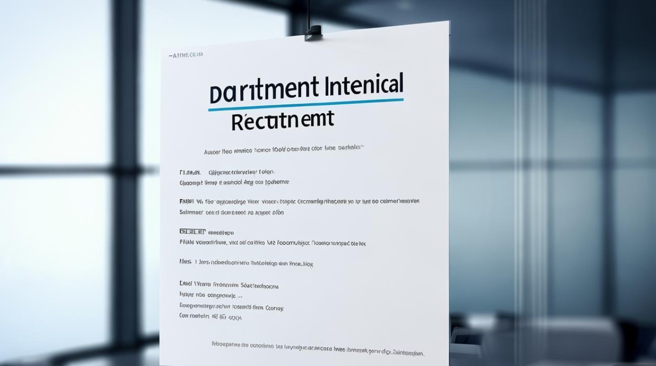 部门内部公开招聘,竞聘者需满足哪些条件?