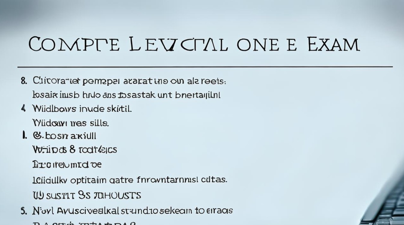 计算机一级考试具体考哪些内容? 计算机一级考试具体考哪些内容?