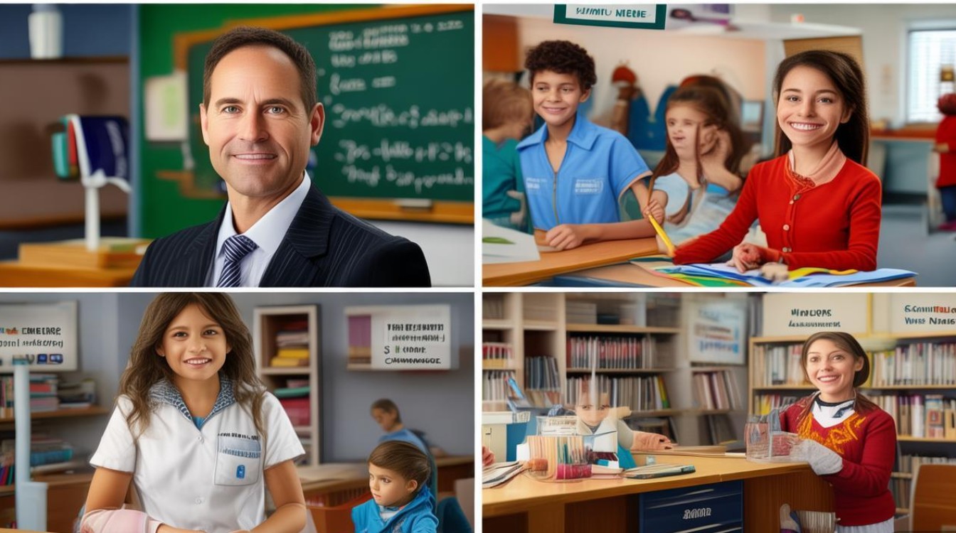 学校里都有哪些职位分工？