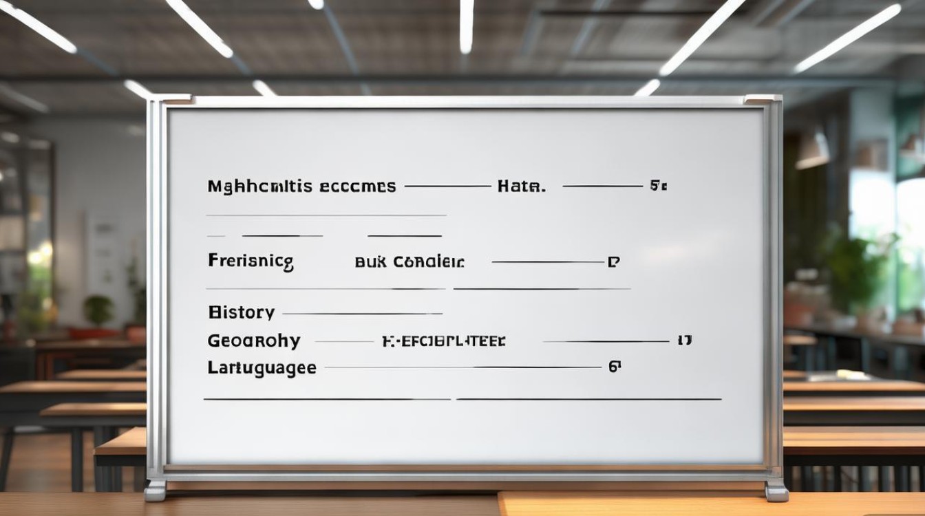 考高中有哪些科目？