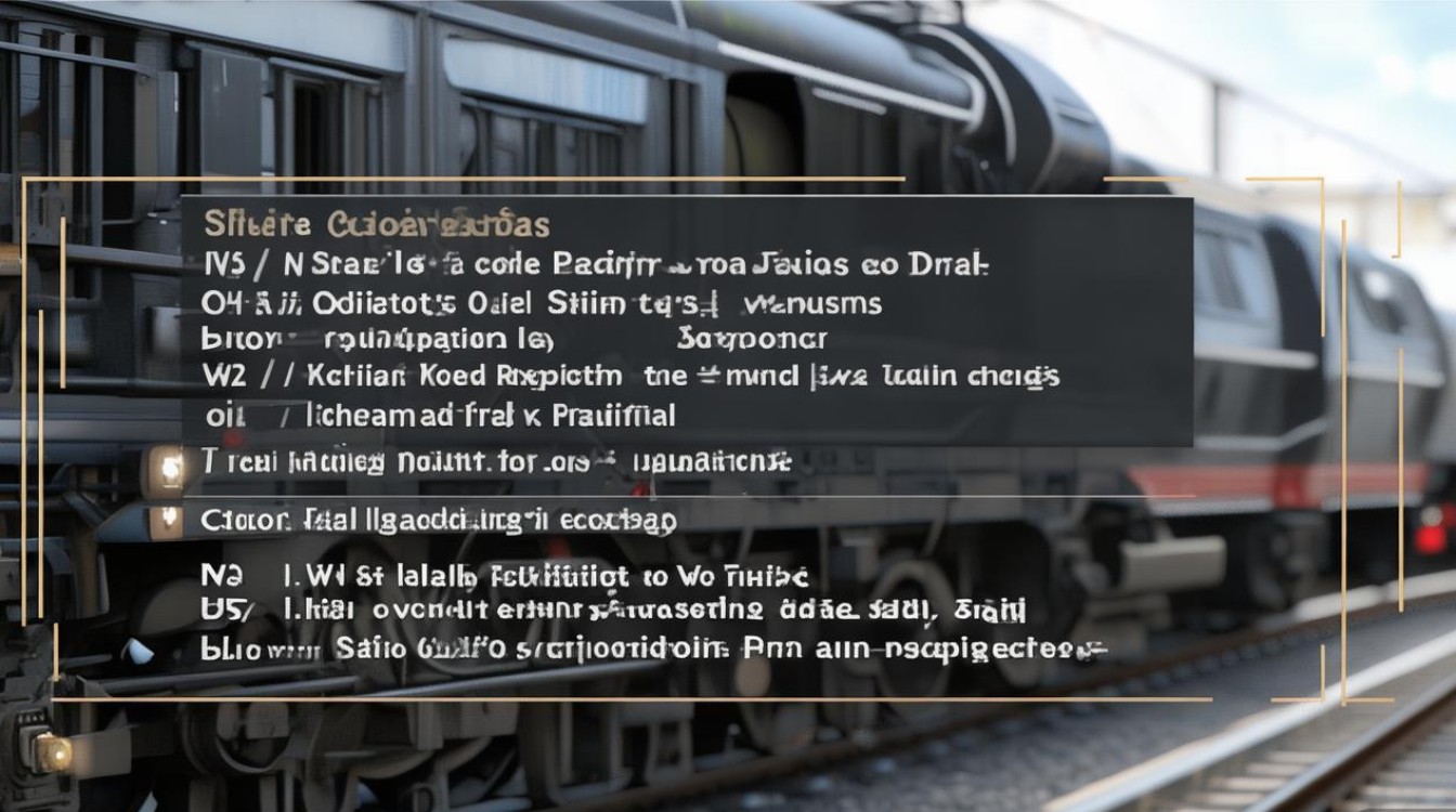 开火车需满足哪些硬性条件? 开火车需满足哪些硬性条件?