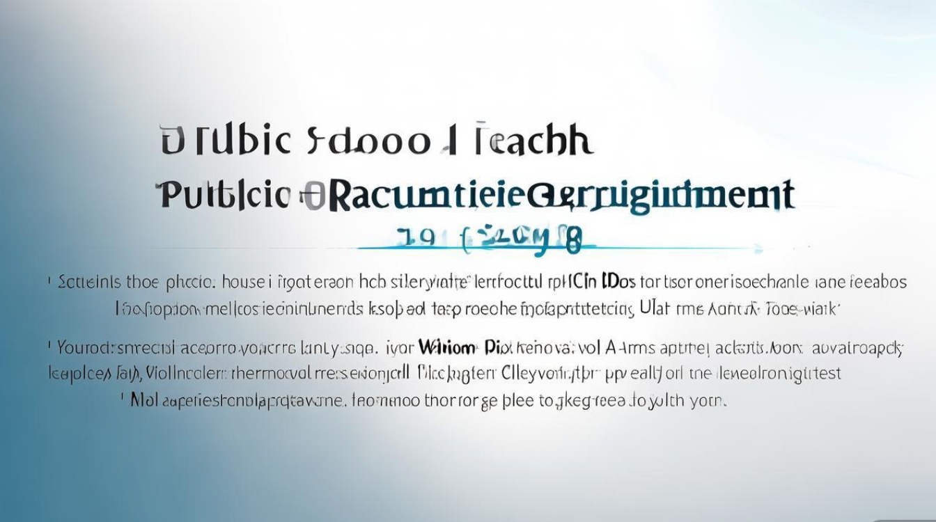 公办教师公开招聘公告,何时报名?条件如何? 公办教师公开招聘公告,何时报名?条件如何?
