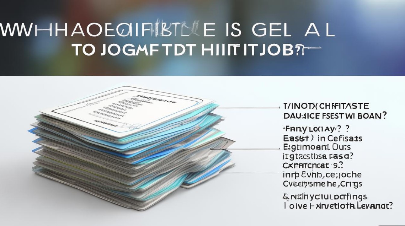 什么证最易找工作?哪些证书含金量高? 什么证最易找工作?哪些证书含金量高?