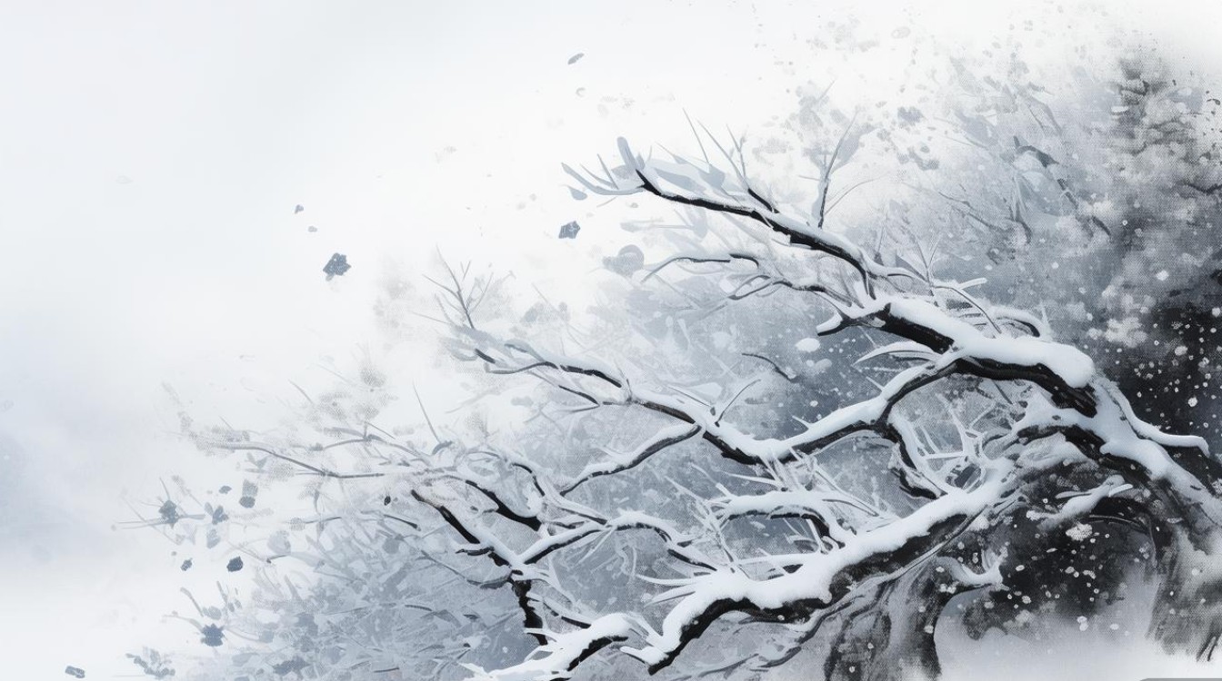 水墨雪何意?水墨画与雪的意境融合? 水墨雪何意?水墨画与雪的意境融合?