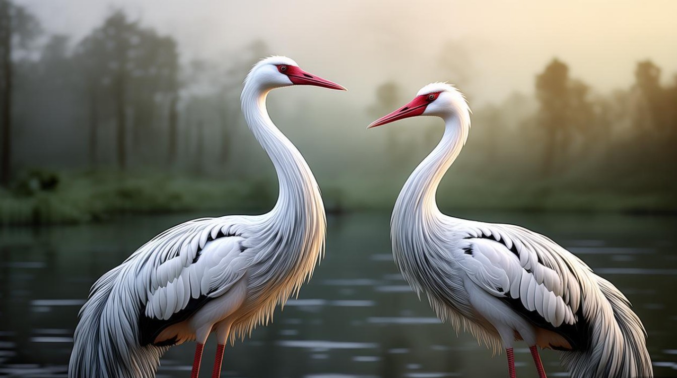 双鹤象征什么?寓意与文化内涵解析 双鹤象征什么?寓意与文化内涵解析