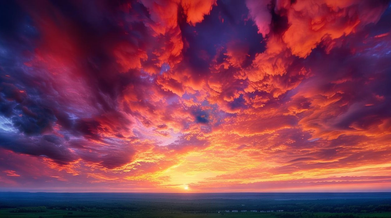 火烧云为何染红天幕? 火烧云为何染红天幕?