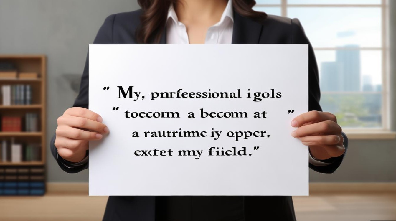 职业目标是什么？