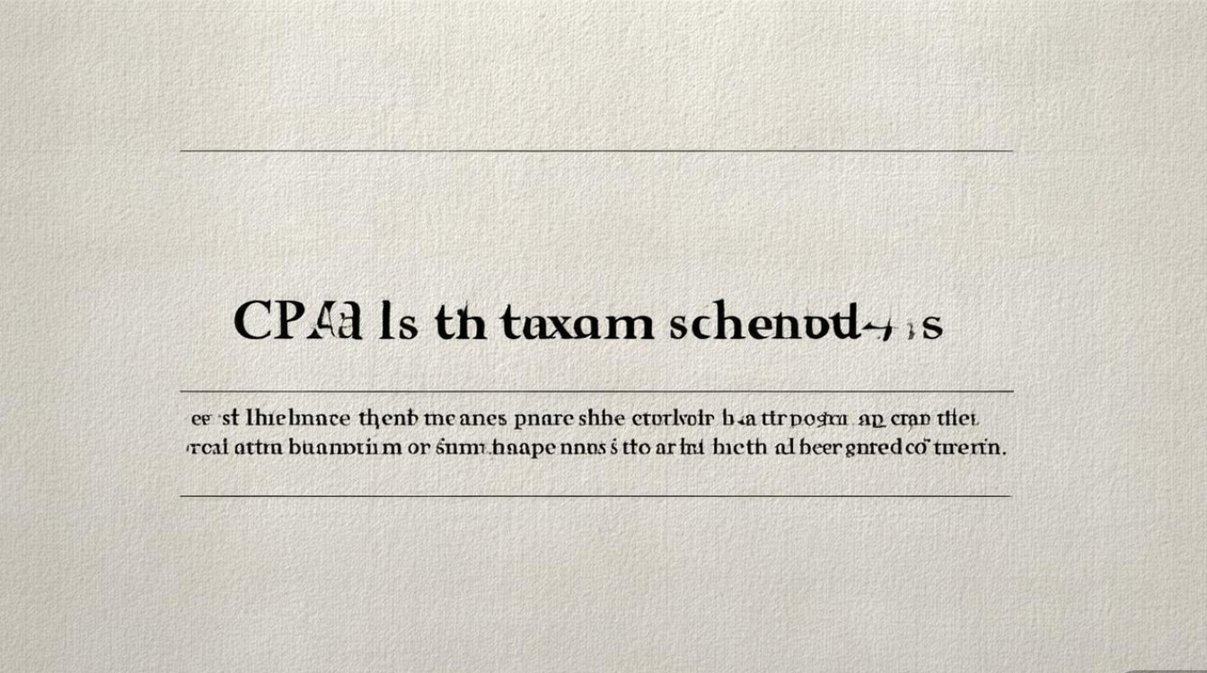 CPA考试时间是什么时候? CPA考试时间是什么时候?