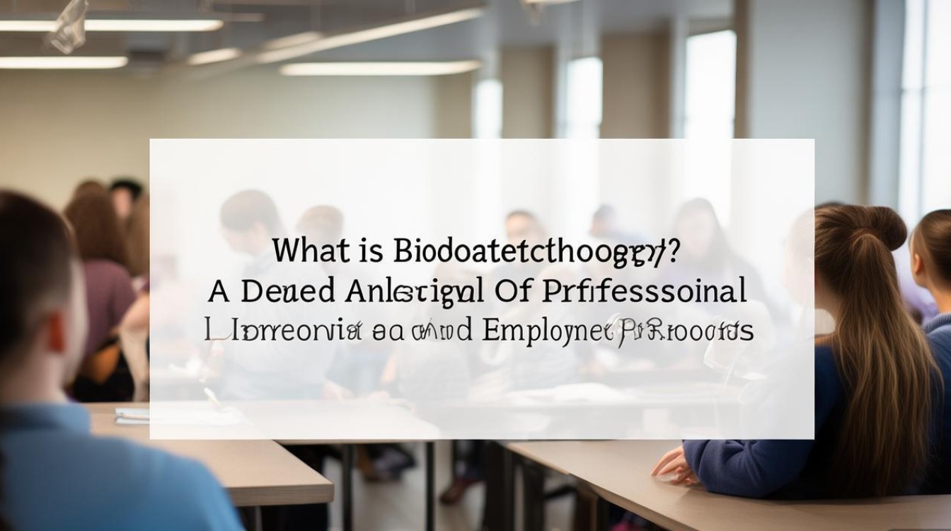 生工是什么?专业方向与就业前景解析 生工是什么?专业方向与就业前景解析