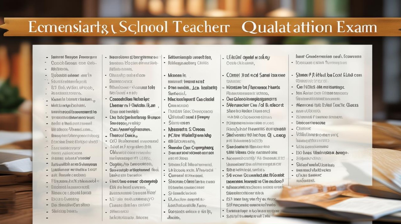 小学教师资格证考试内容有哪些? 小学教师资格证考试内容有哪些?