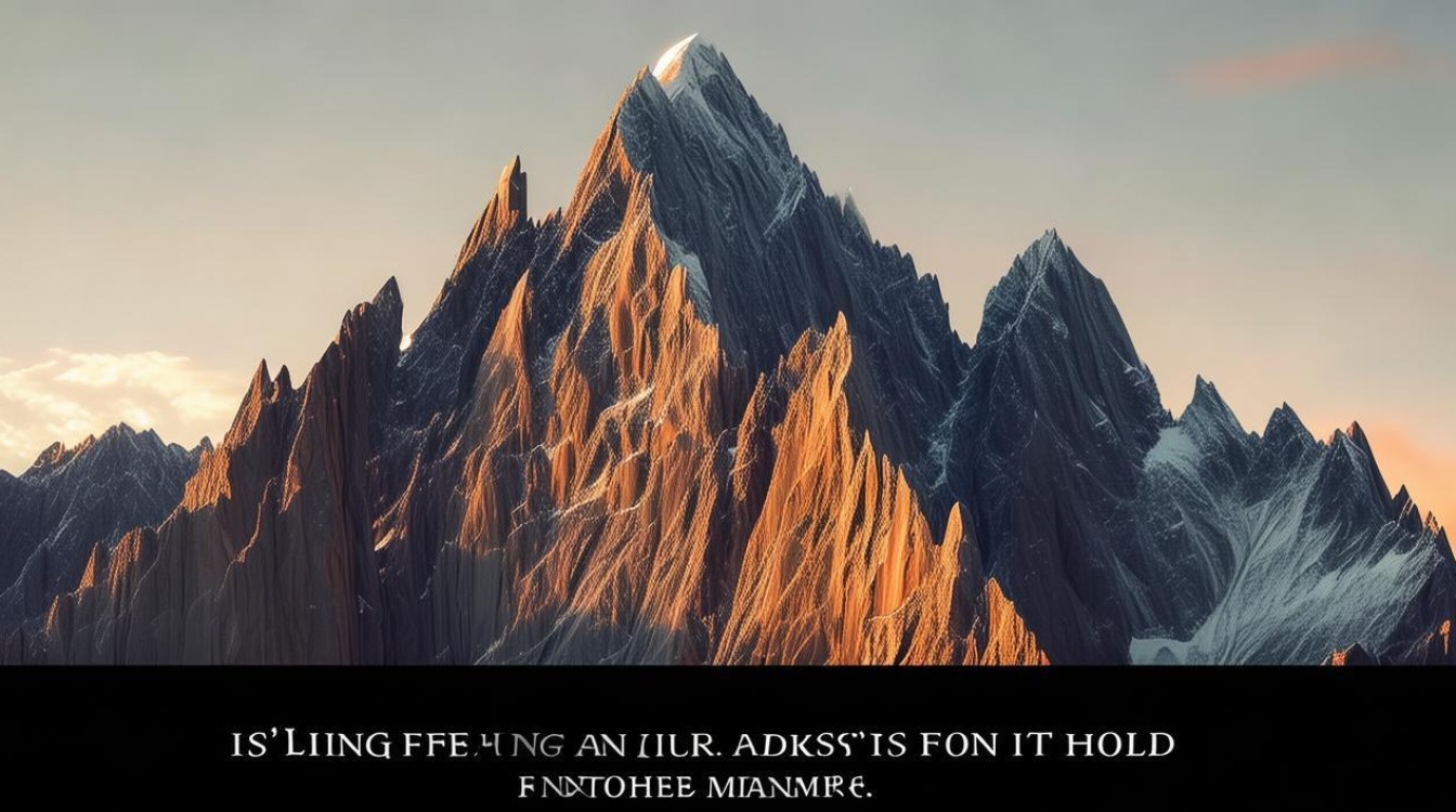 凌峰是山峰还是另有他意？