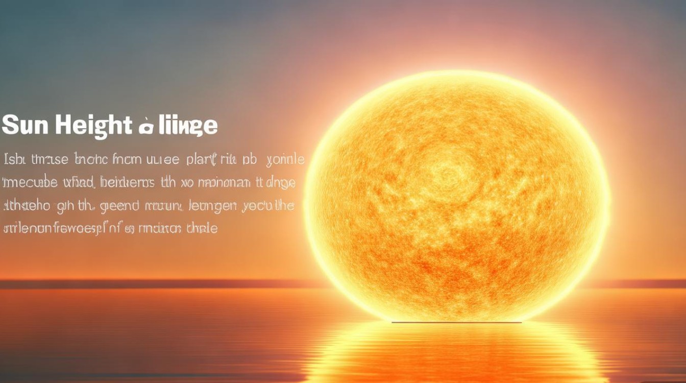 太阳高度角究竟是什么？