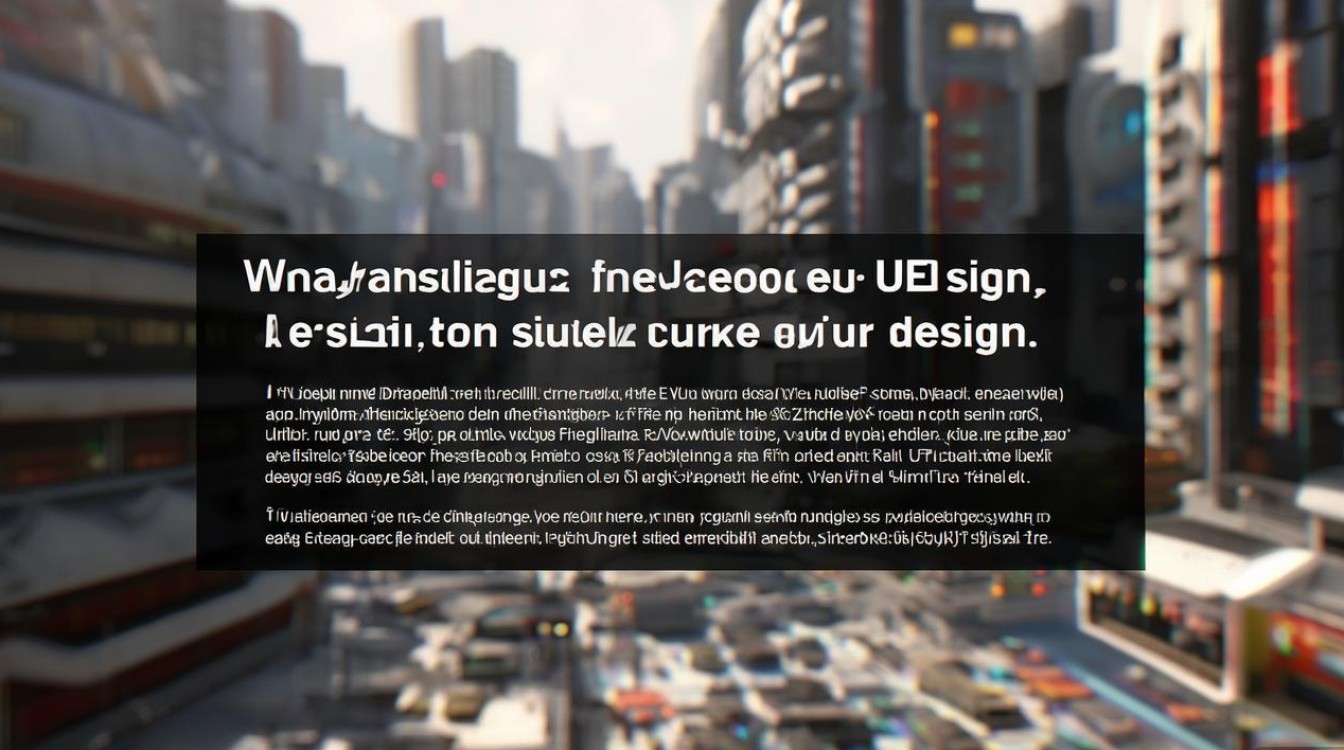 UE设计具体指什么？