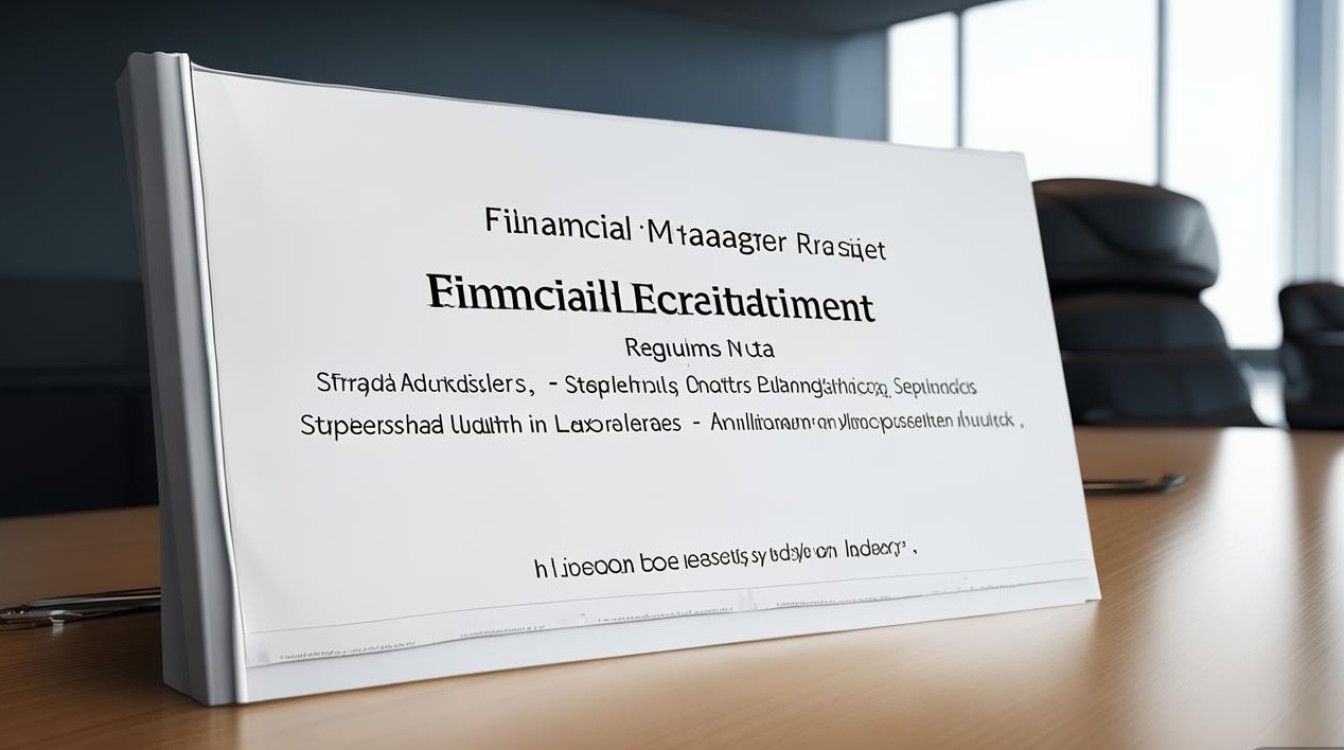 财务主管招聘，要求有哪些？