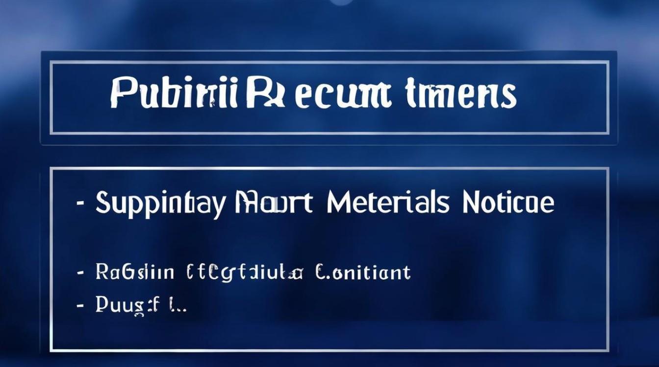 公开招聘补报材料公告,补报材料需满足哪些条件? 公开招聘补报材料公告,补报材料需满足哪些条件?