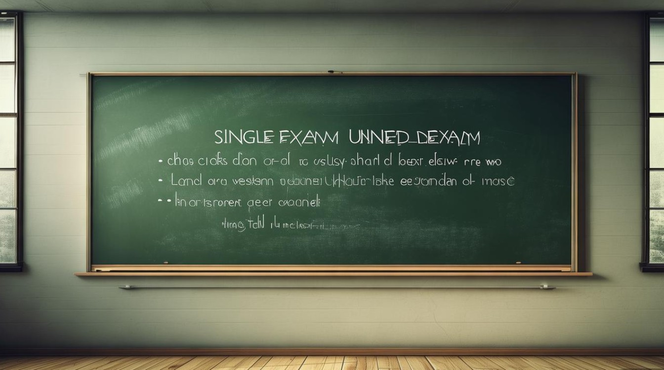 单考是什么？与统考有何区别？