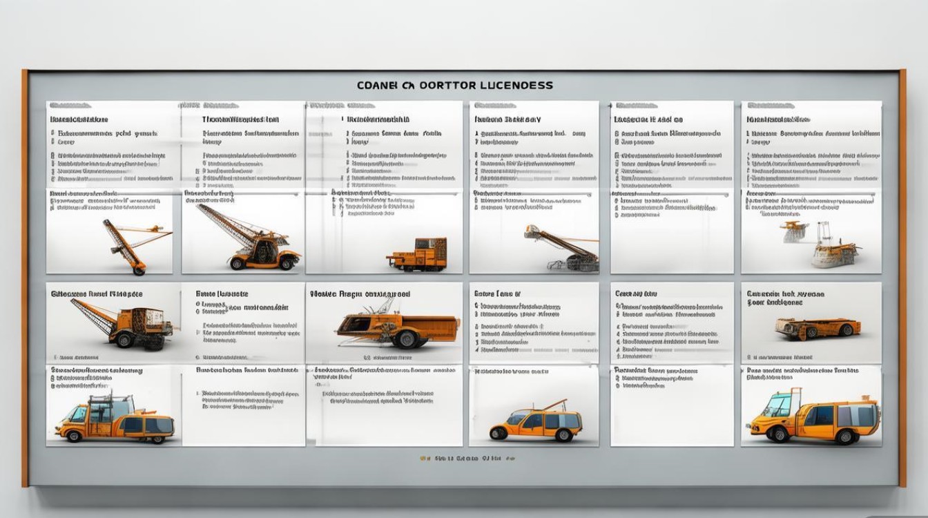吊车驾照有哪些类型?需要什么条件? 吊车驾照有哪些类型?需要什么条件?