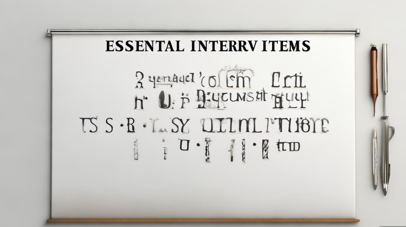 面试必带物品有哪些？