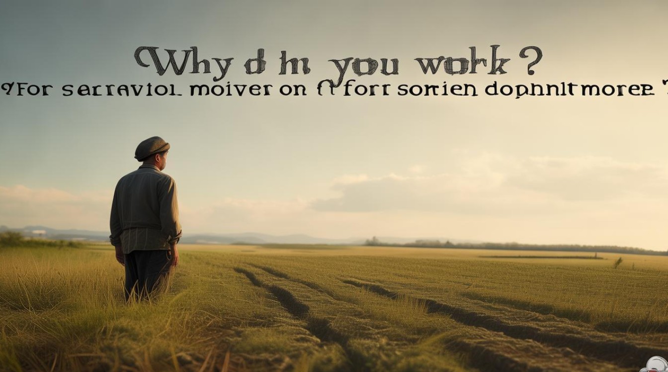 你为何工作？只为生存还是另有意义？