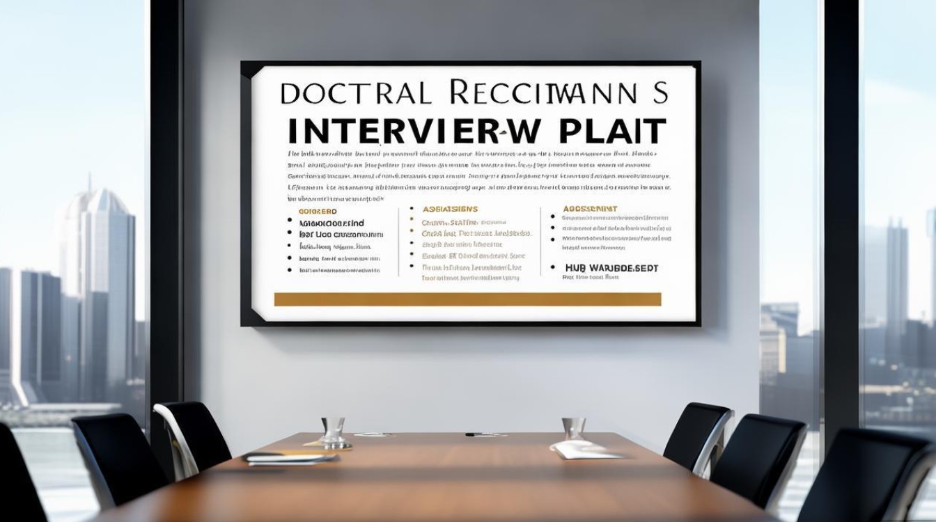 公开招聘博士面试方案，核心考察标准是什么？