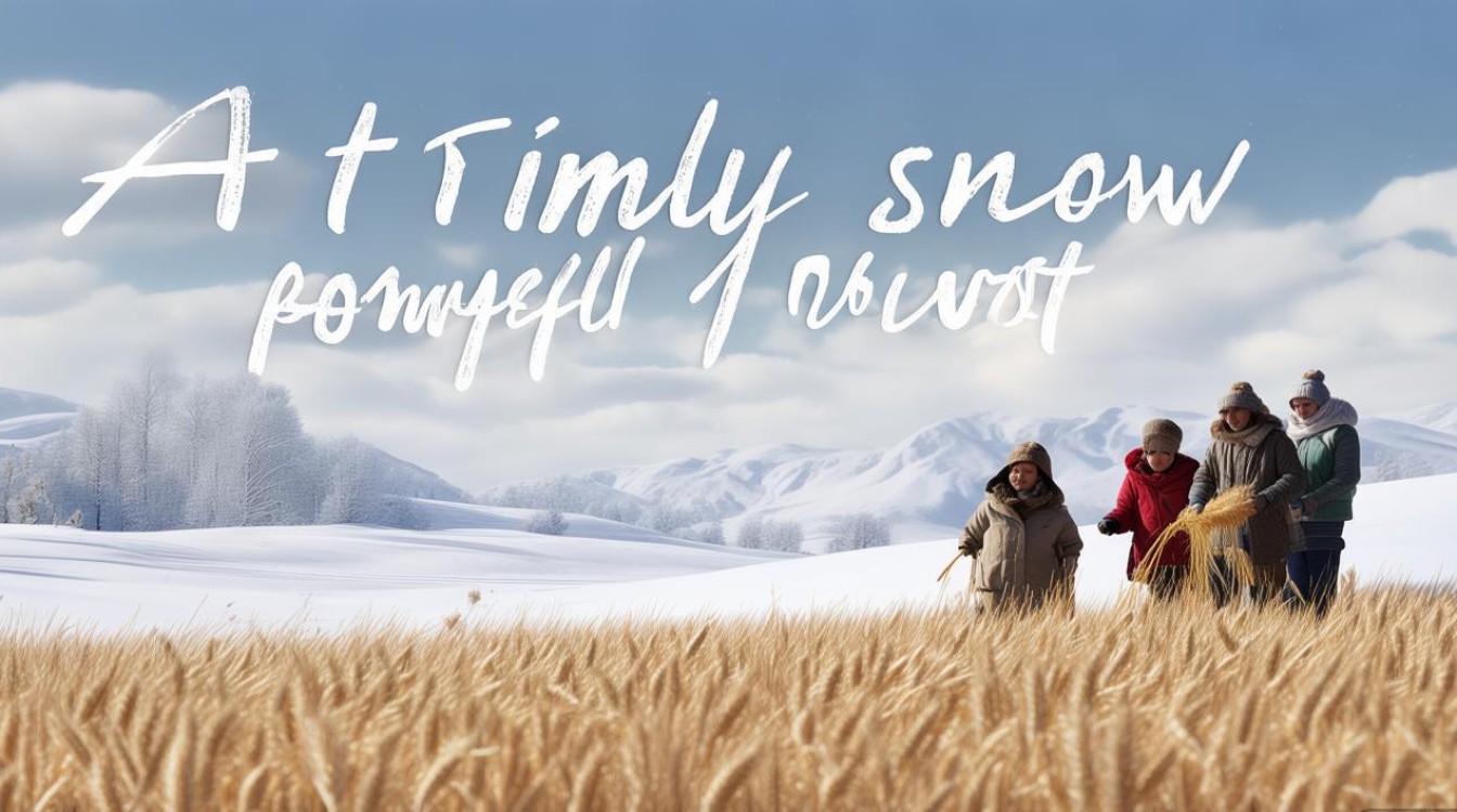 瑞雪兆丰年，丰年指什么？