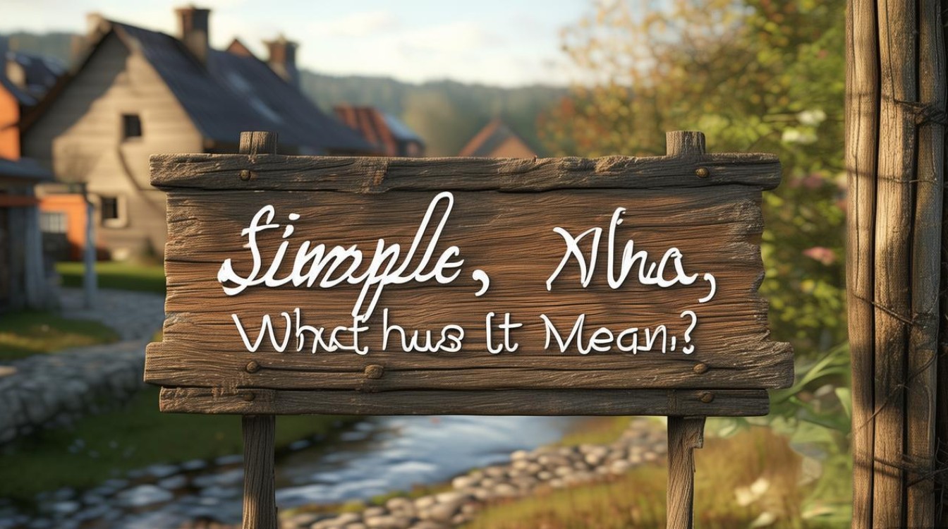 素朴究竟何意? 素朴究竟何意?