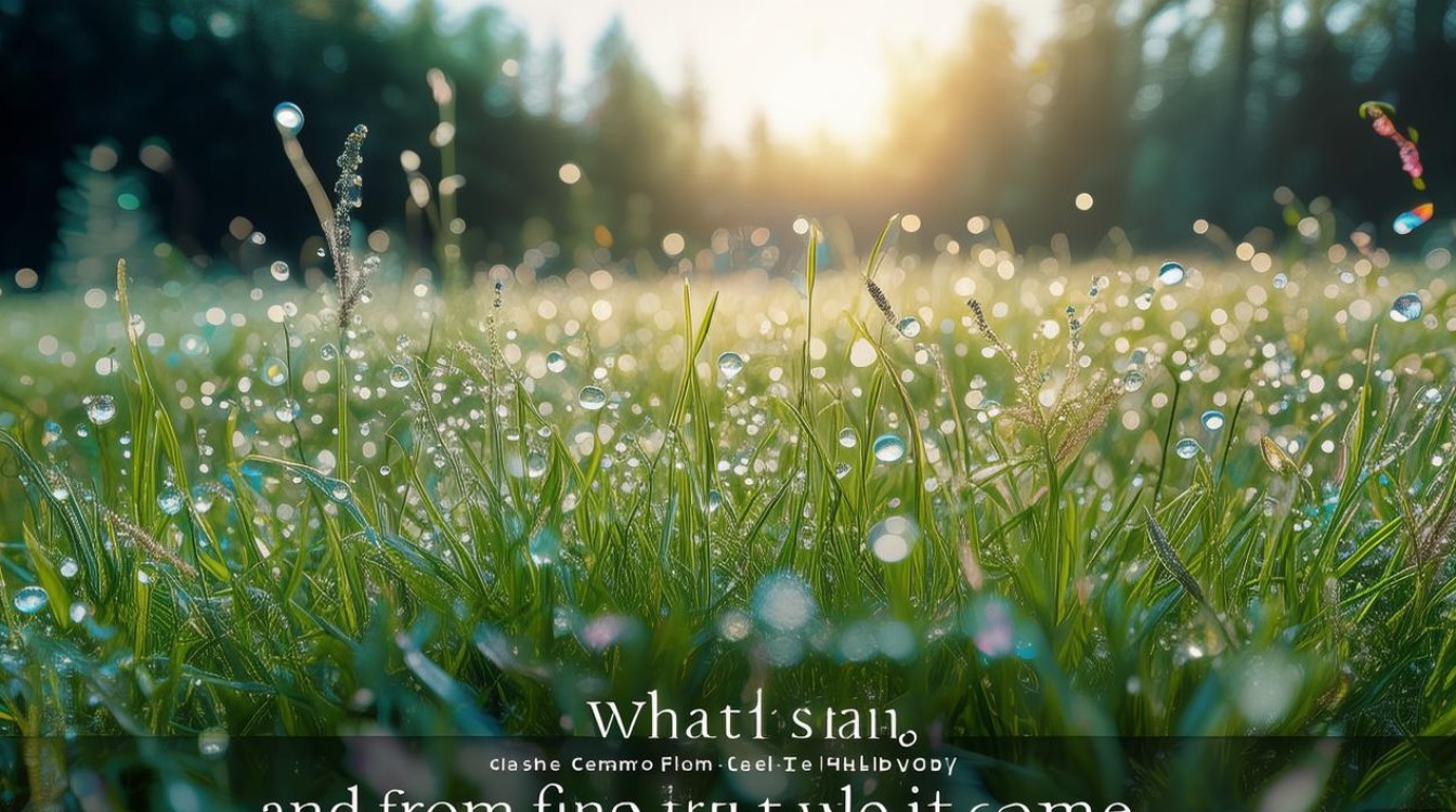 雨露究竟是什么,从何而来? 雨露究竟是什么,从何而来?